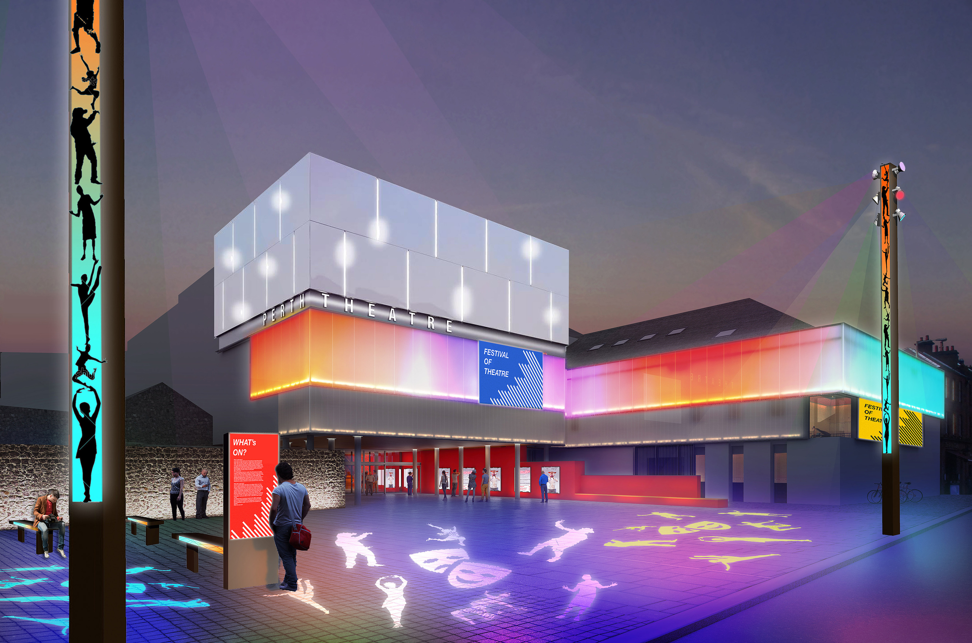 The refurbishment and expansion of Perth Theatre is now in its final stages.