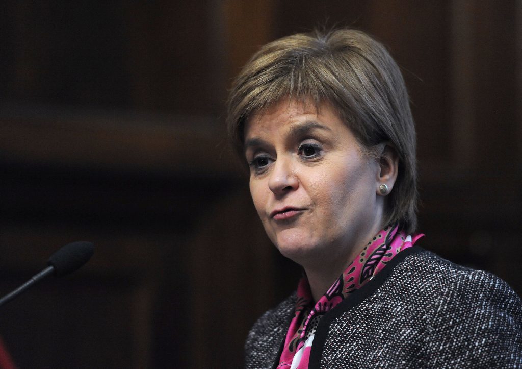 First Minister Nicola Sturgeon 