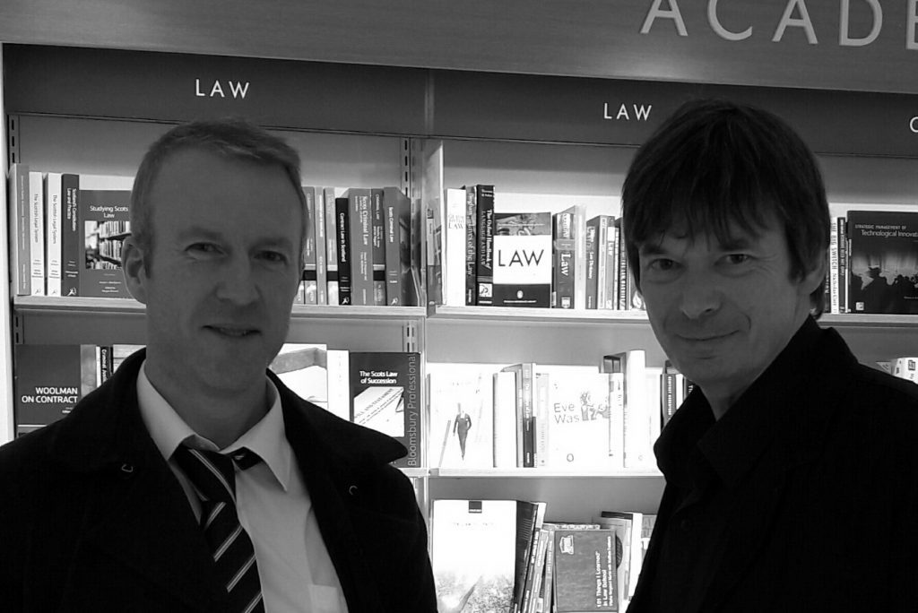 The Couriers Michael Alexander meets Ian Rankin in Edinburgh