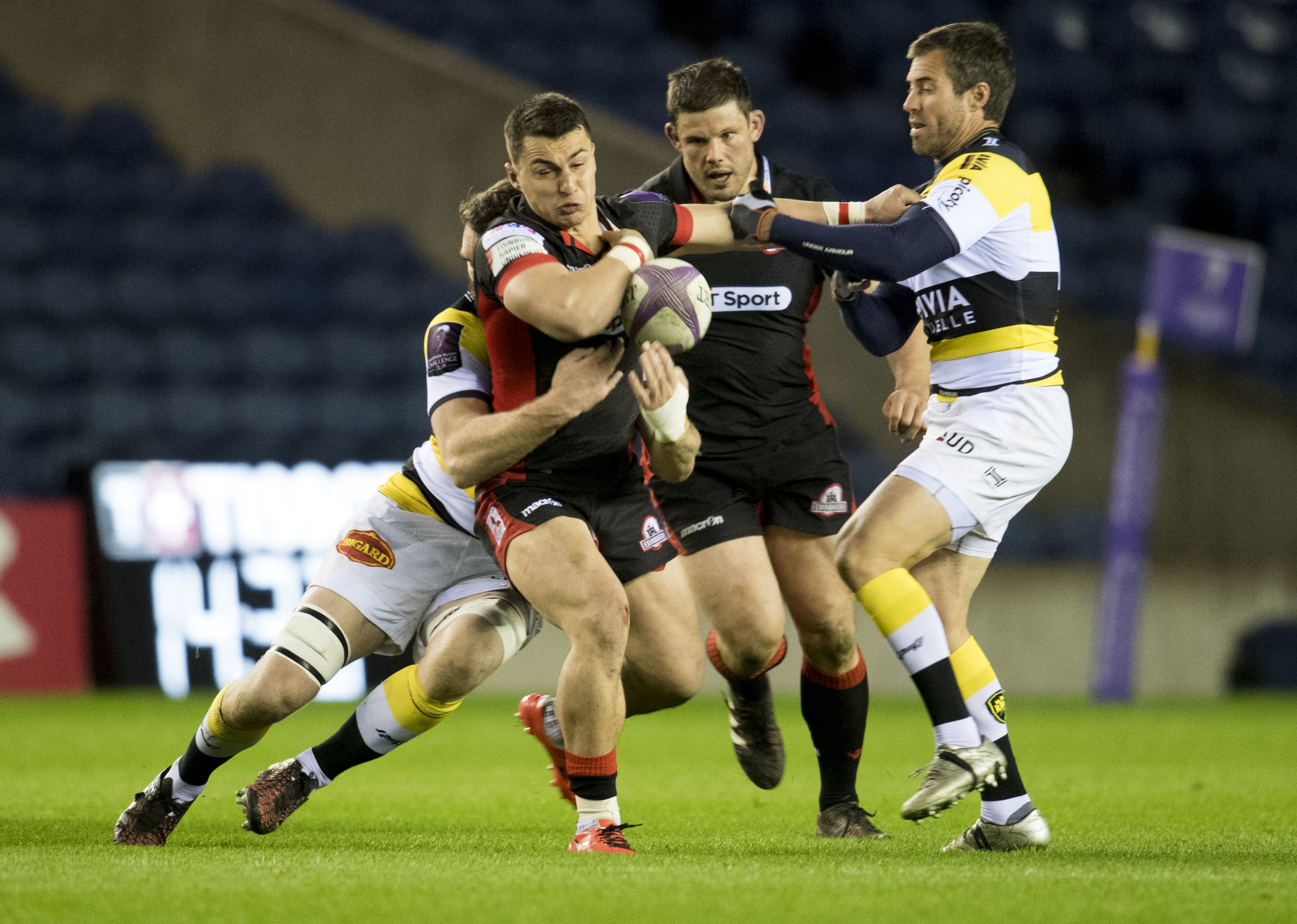 Damien Hoyland has been one of the few bright spots in Edinburgh's poor season.