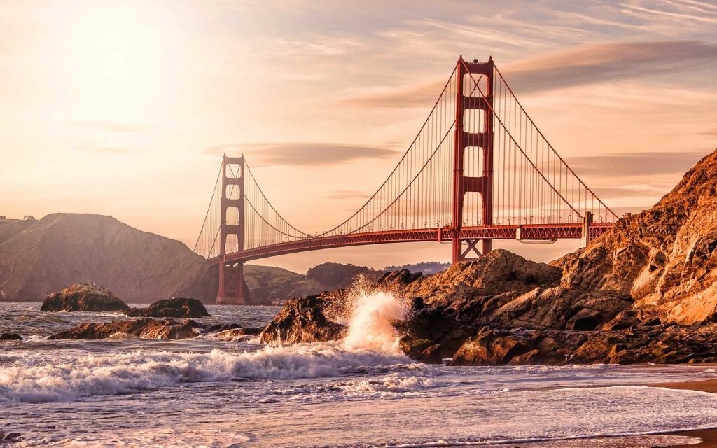 Golden Gate Bridge from Baker Beach, San Francisco
