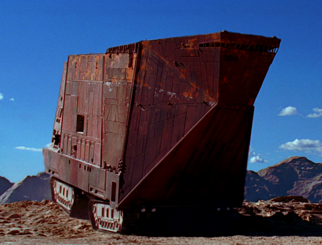 A Star Wars sandcrawler, or is it the V&A Dundee?