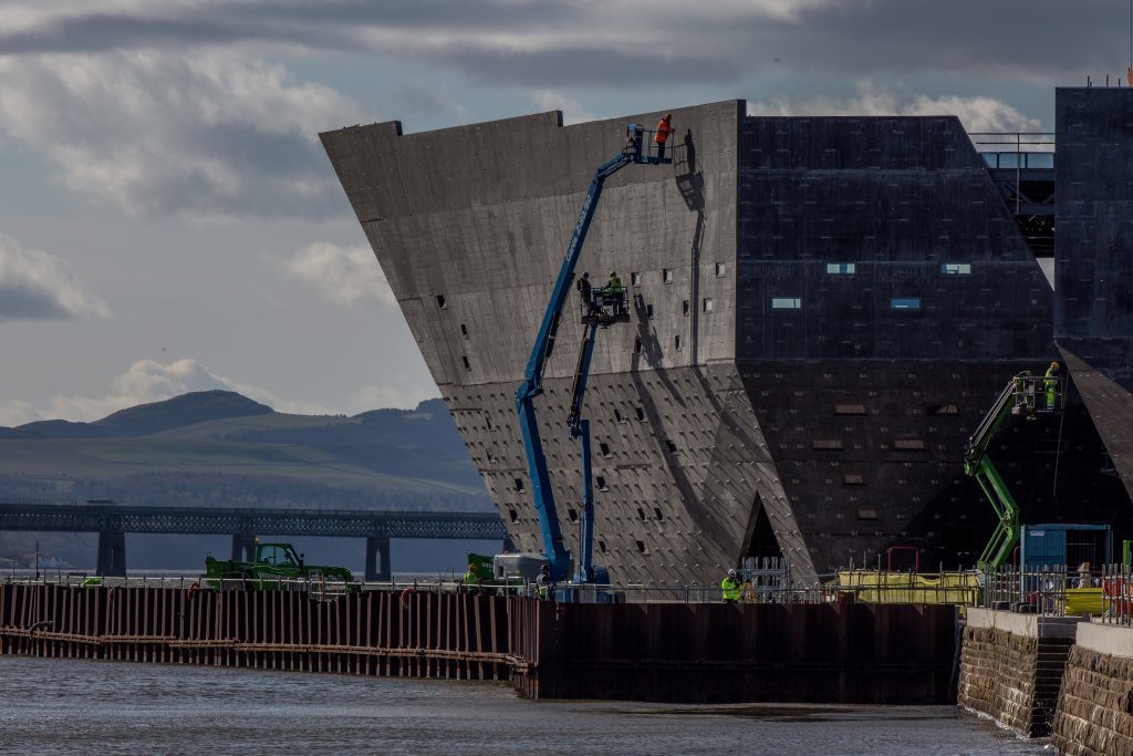 The VA is taking shape at Dundee Waterfront