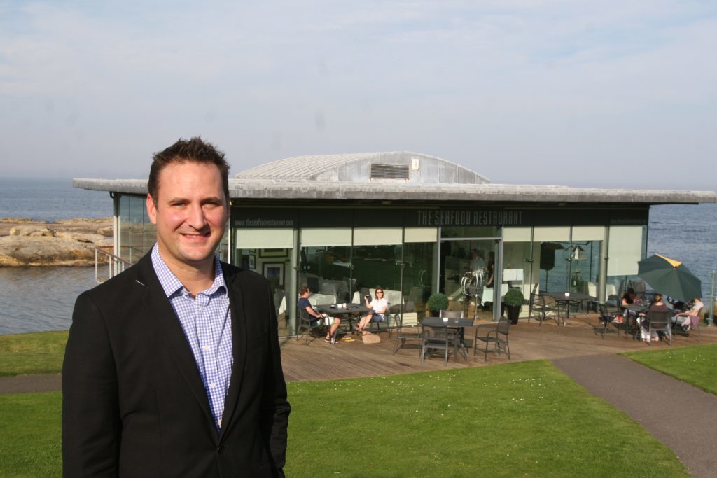 Tim Butler has sold the Seafood Restaurant at St Andrews to concentrate on other business interests.