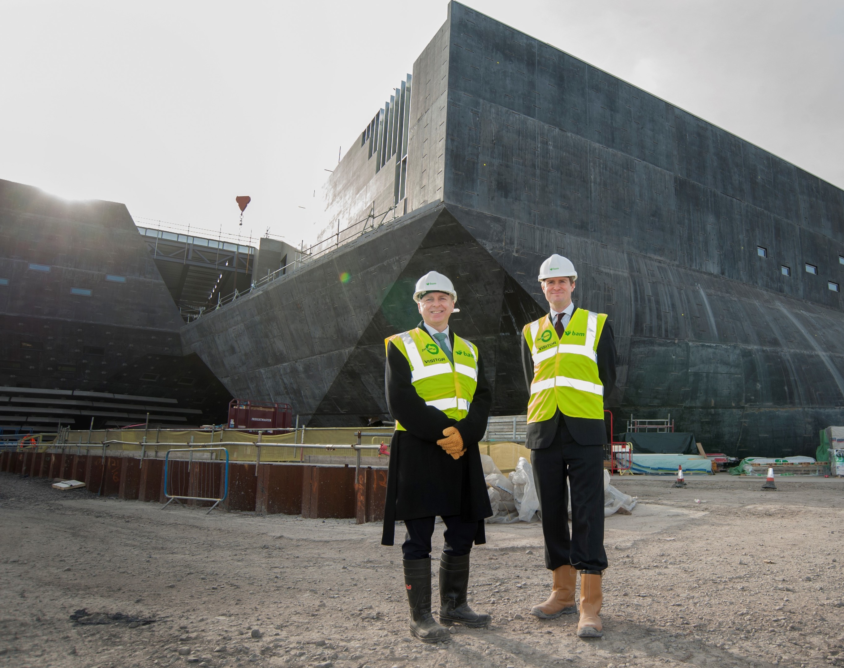 Dr Tristram Hunt said the museum is a "stunning" design