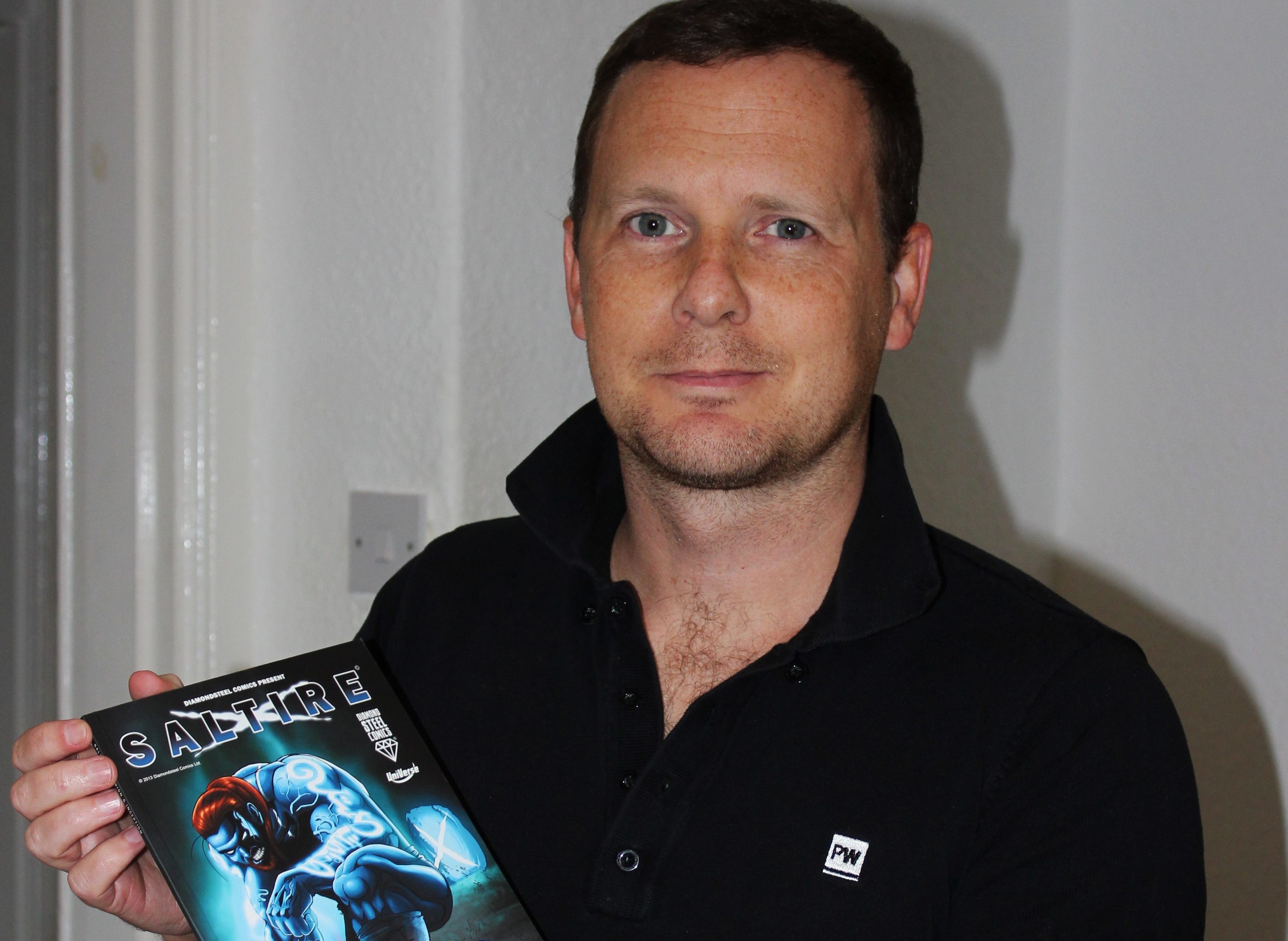Saltire creator John Ferguson will guest at the first Glenrothes Comic Con