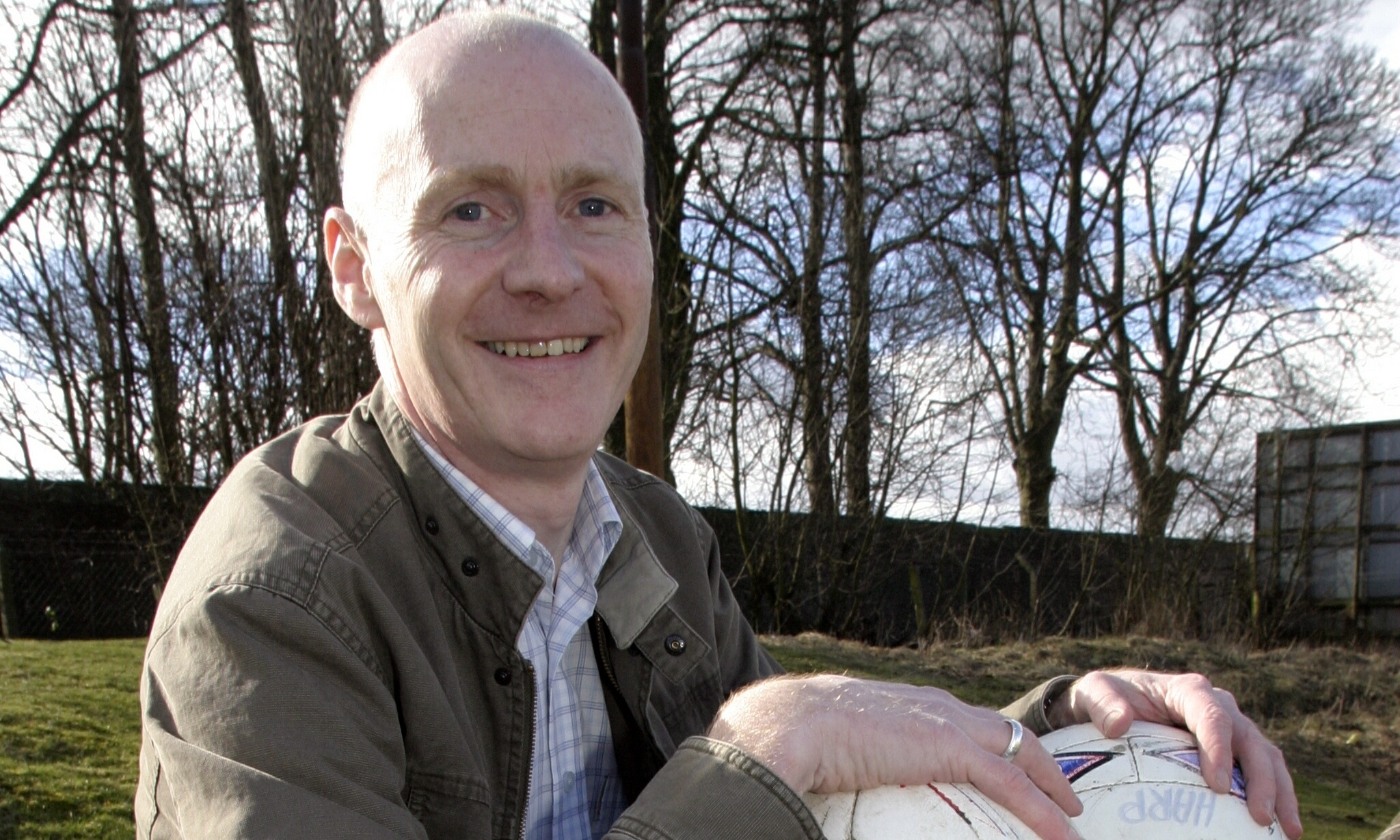 Mike Kelly of Lochee Harp JFC.