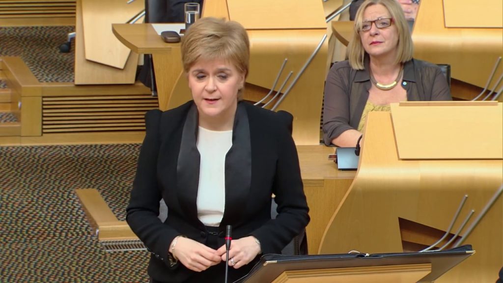 Nicola Sturgeon backs minister Roseanna Cunningham over Holyrood terror row