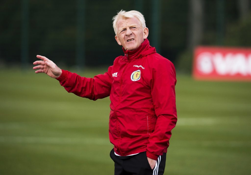 20/03/17 SCOTLAND TRAINING ORIAM - EDINBURGH Scotland manager Gordon Strachan