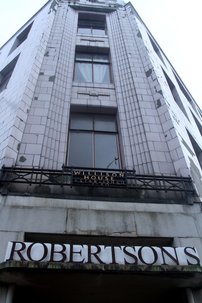 Gordon Robbie Evening Telegraph Robertsons Willison House Barrack Street Dundee