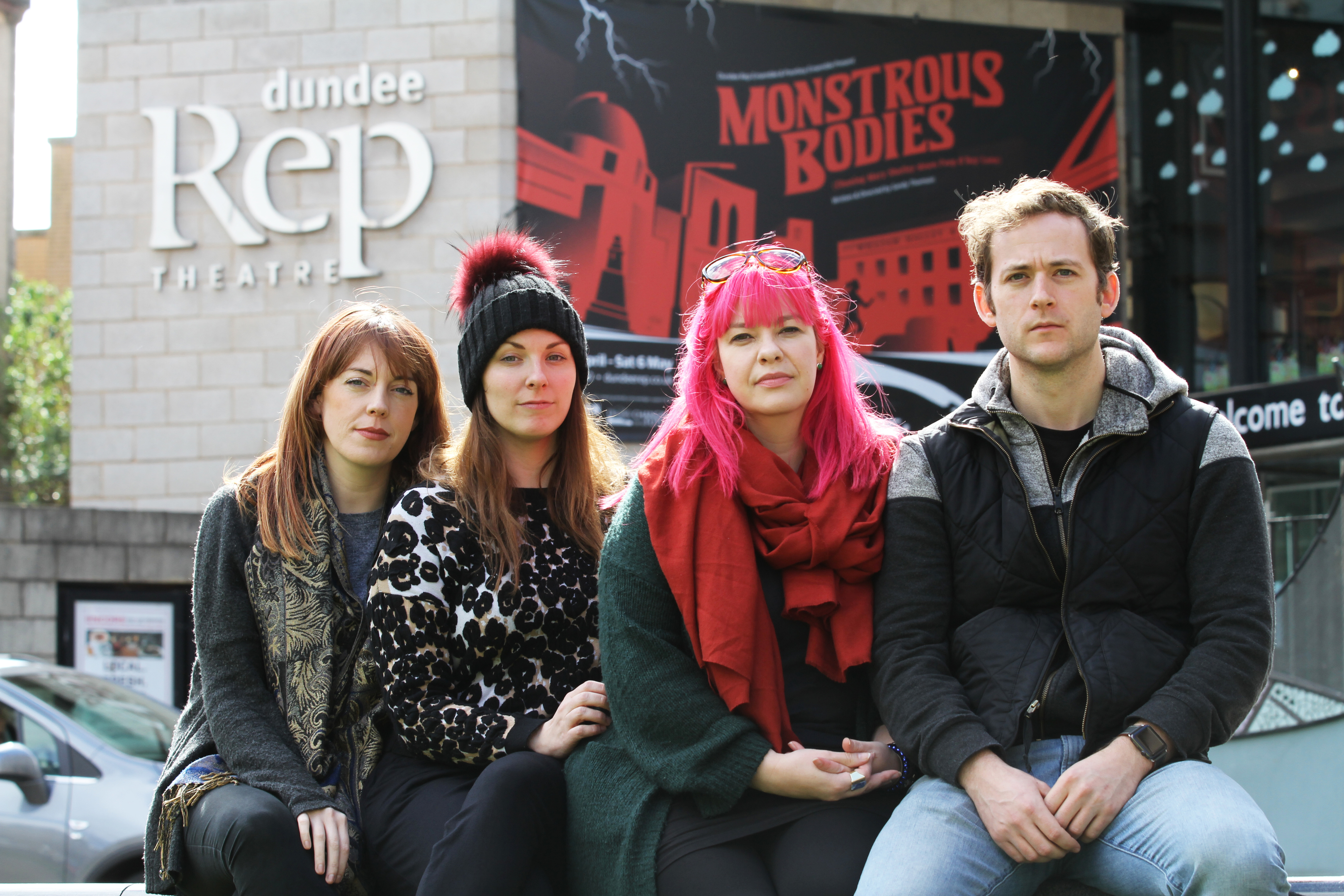 Jennifer Bates, Eilidh McCormick, Elaine Stirrat and Jeremiah Reynolds.