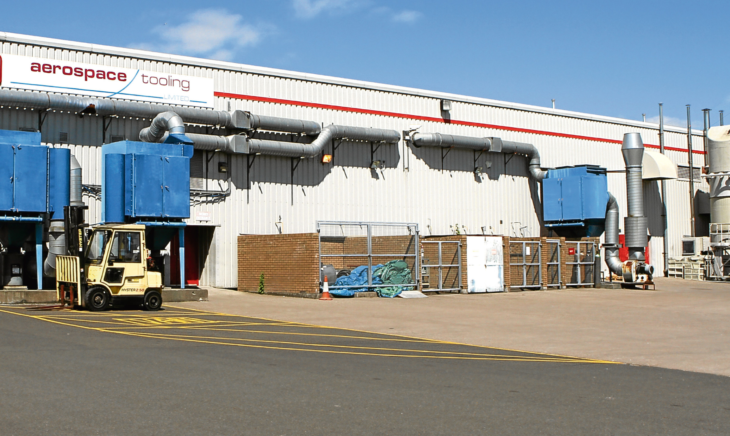 Aerospace Tooling's premises at Baldovie Industrial Estate.