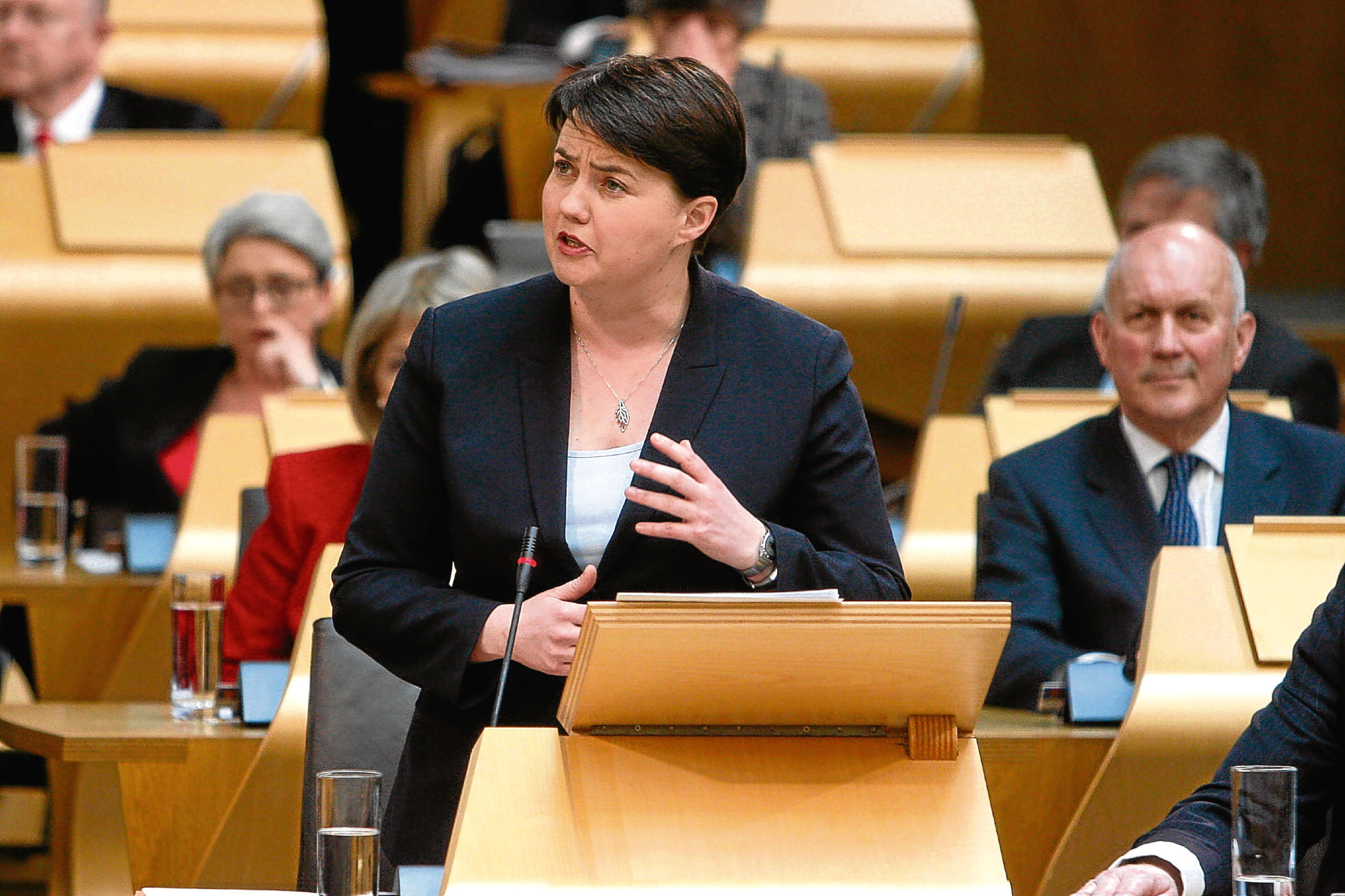 Jenny Hjul says Nicola Sturgeon is under increasing pressure from a charismatic Ruth Davidson.