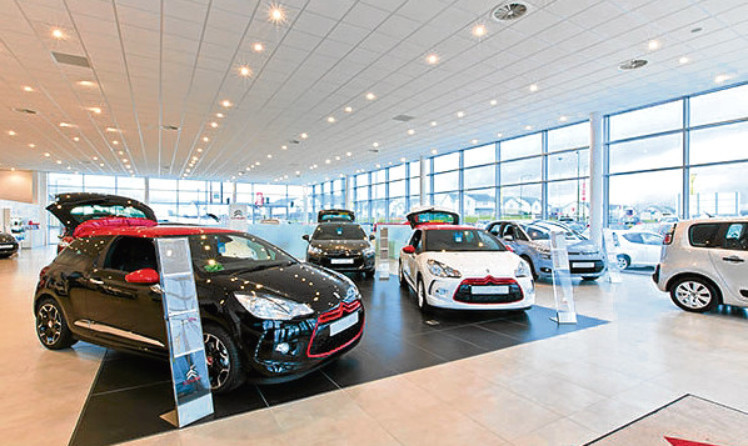 Arnold Clark's Citroen Armadale showroom was built by Hadden Construction