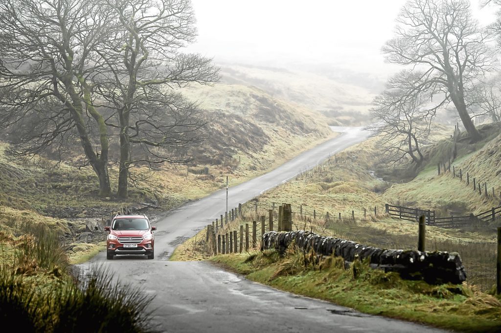 Ford Kuga, Peak District. Photo: James Lipman / jameslipman.com