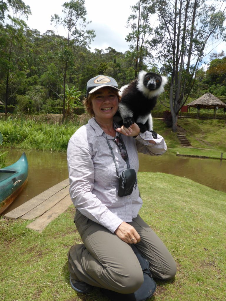 Searching for lemurs, Madagascar.