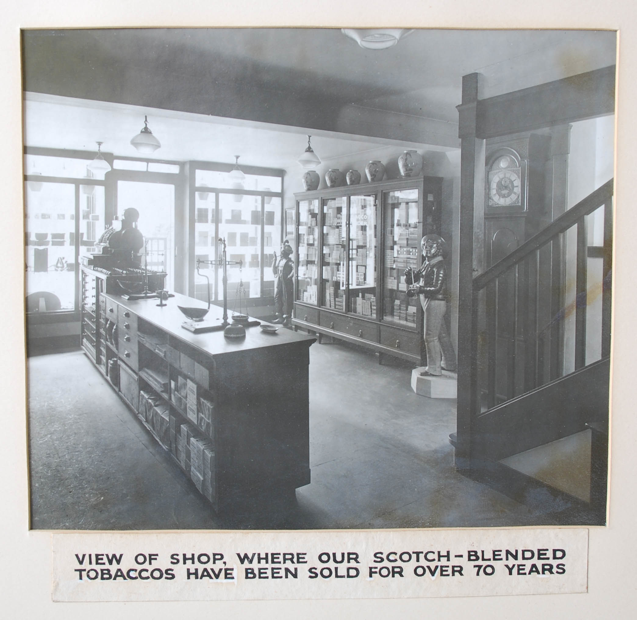 The interior of Charles Rattray as it once was in Perth High Street.