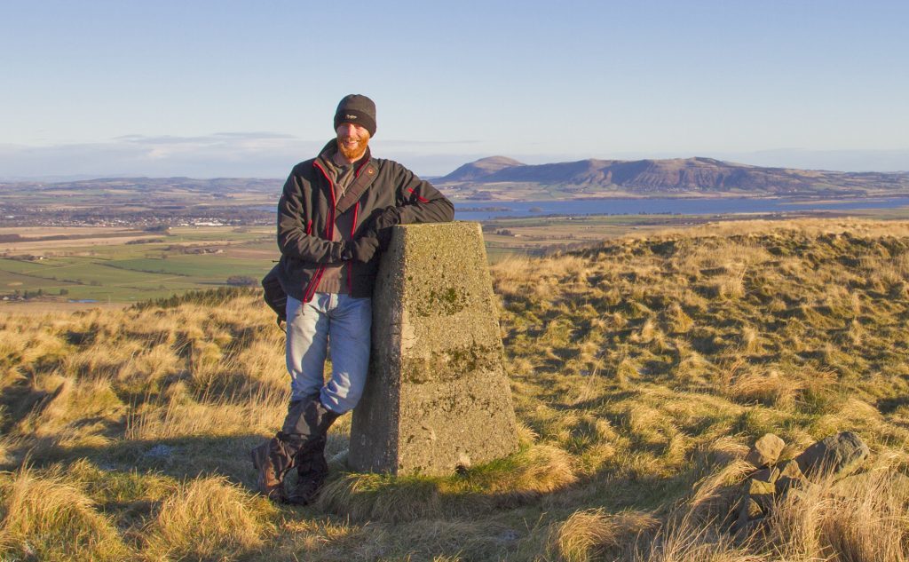 Ben Dolphin in the hills