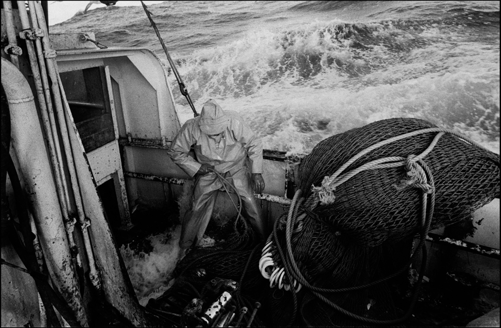 'Argosy' seine netter, North Sea.