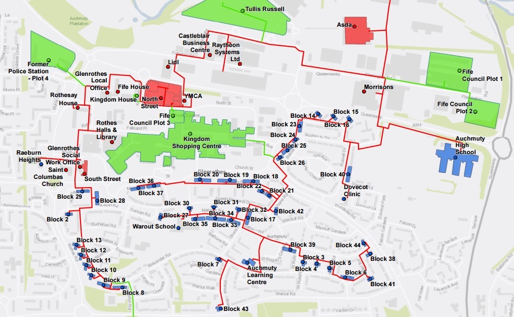 Glenrothes heat diagram