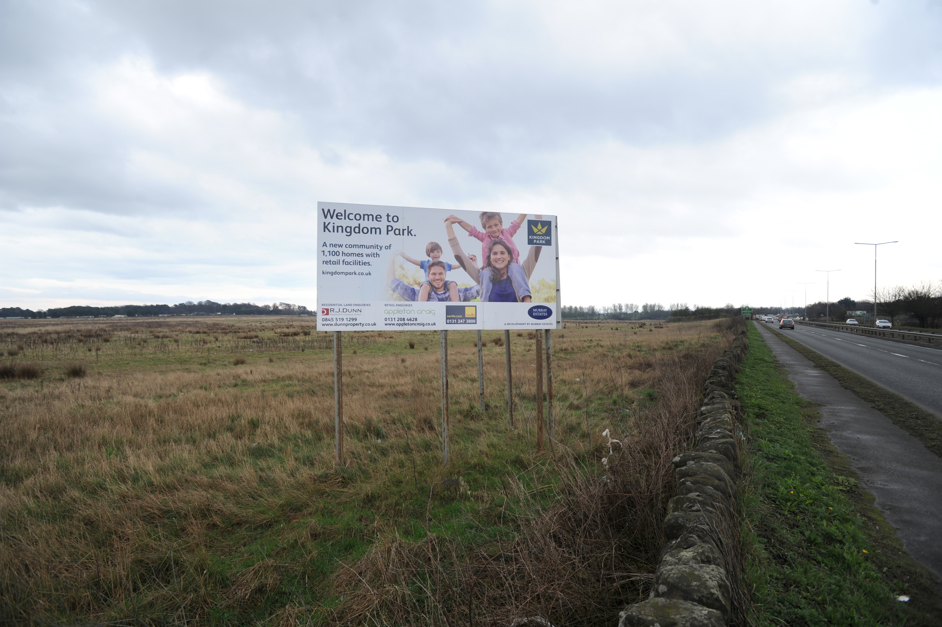 Signs have heralded the arrival of the new development for a number of years now....but little has happened on site.