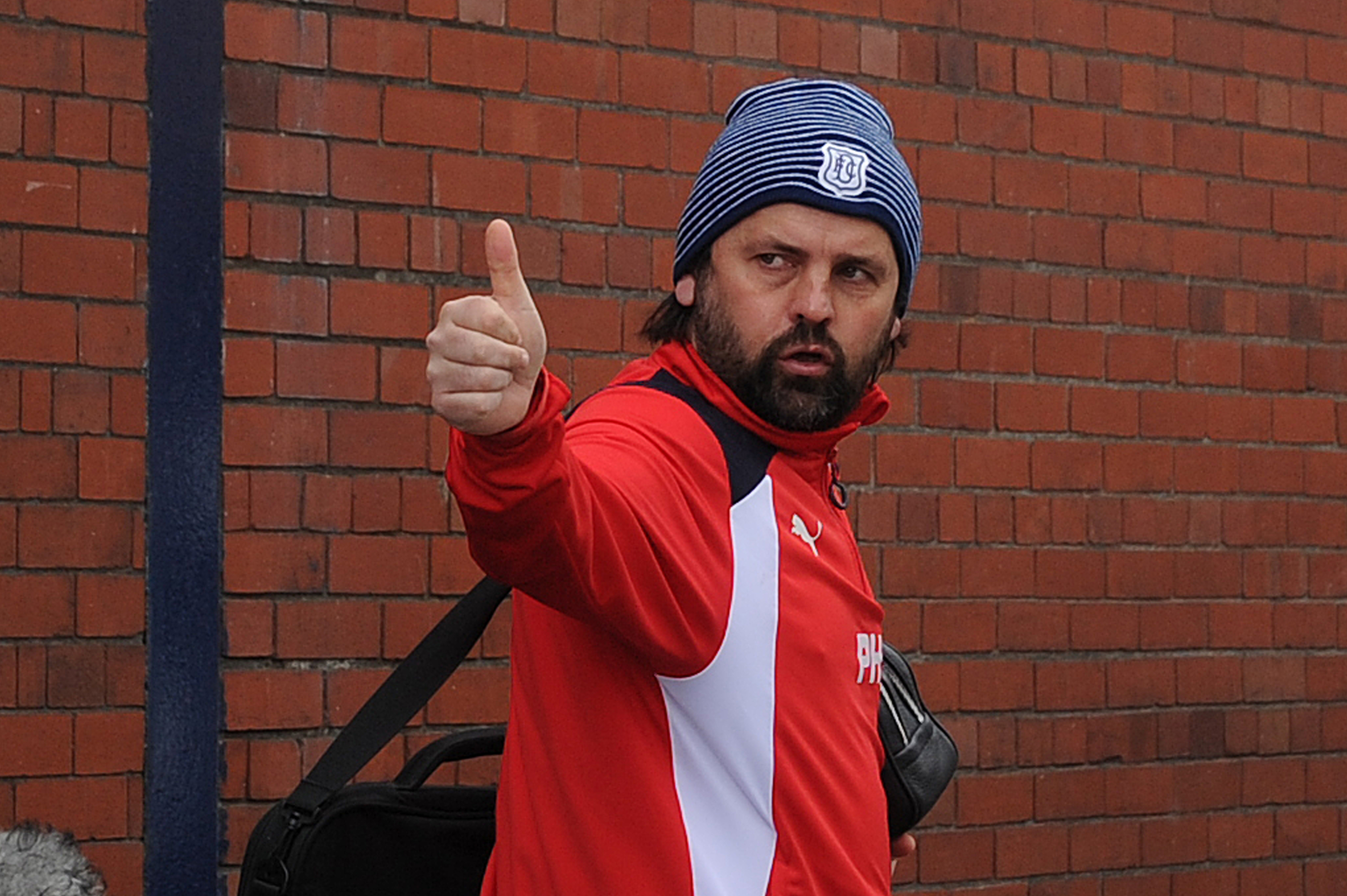 Paul Hartley departing Dens Park in April after being told his services are no longer required.