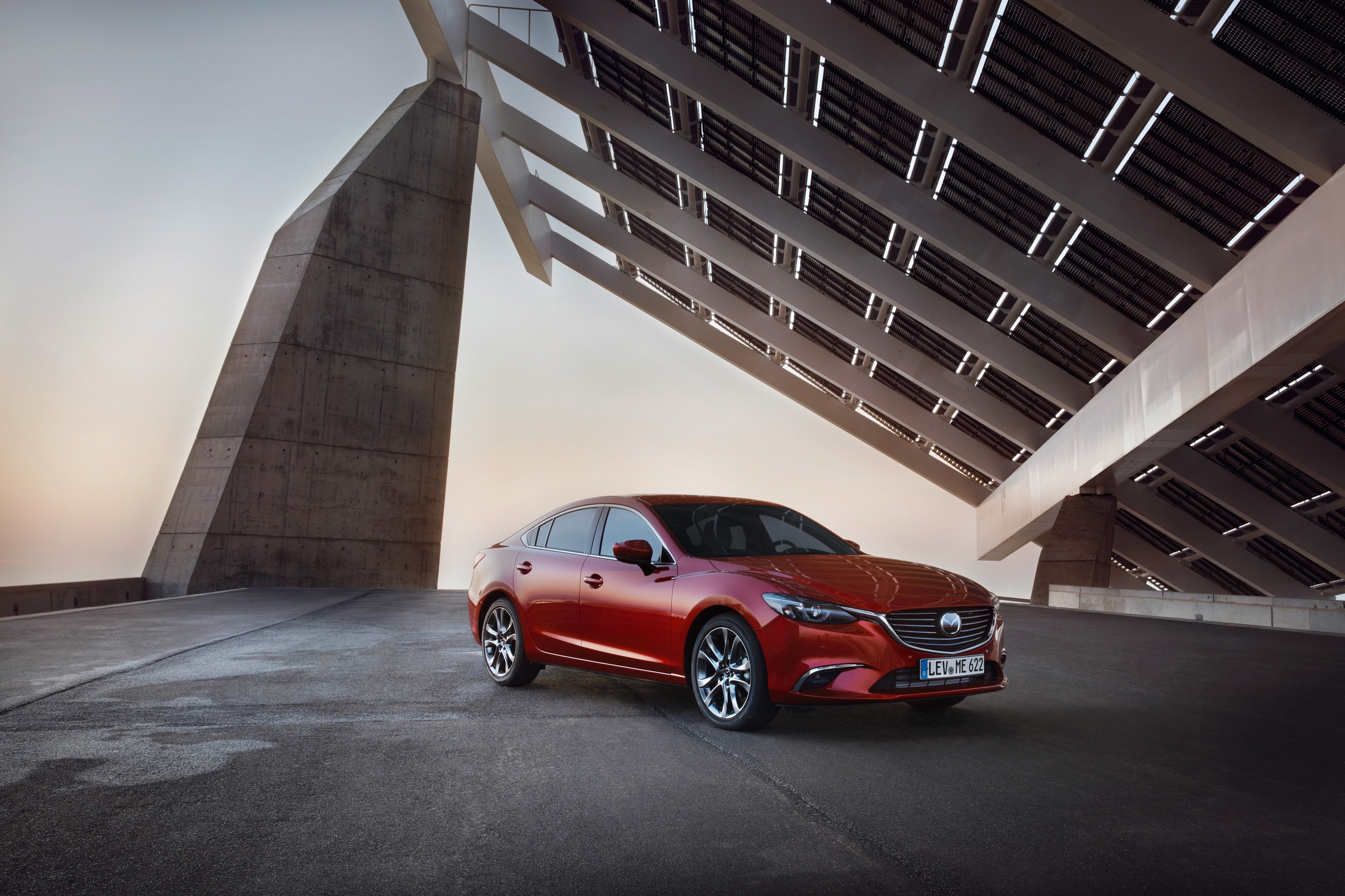 The Mazda 6.