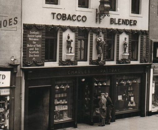 Perth tobacconist Charles Rattray.