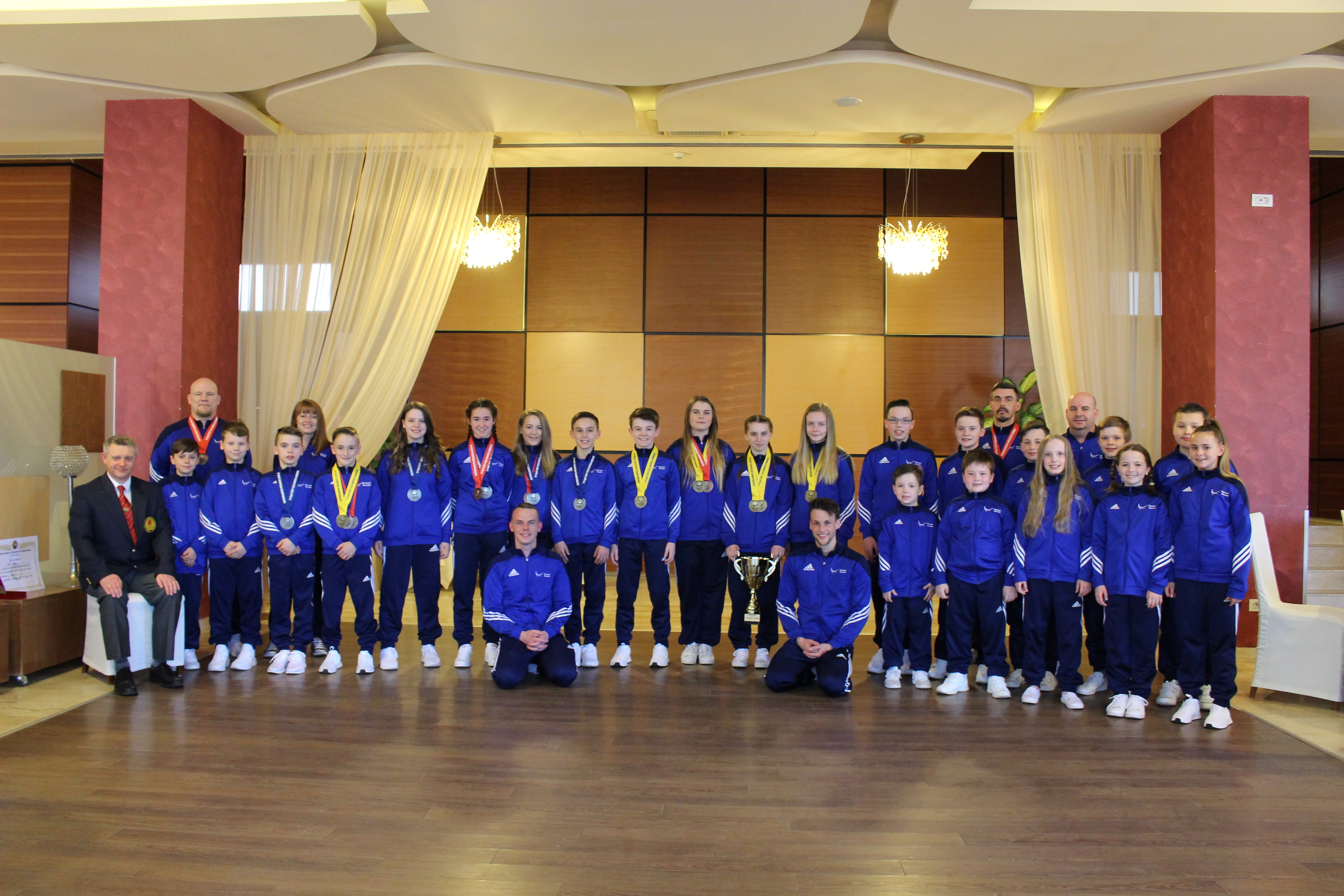 Kanzen Karate claimed a haul of medals at the event in Romania.