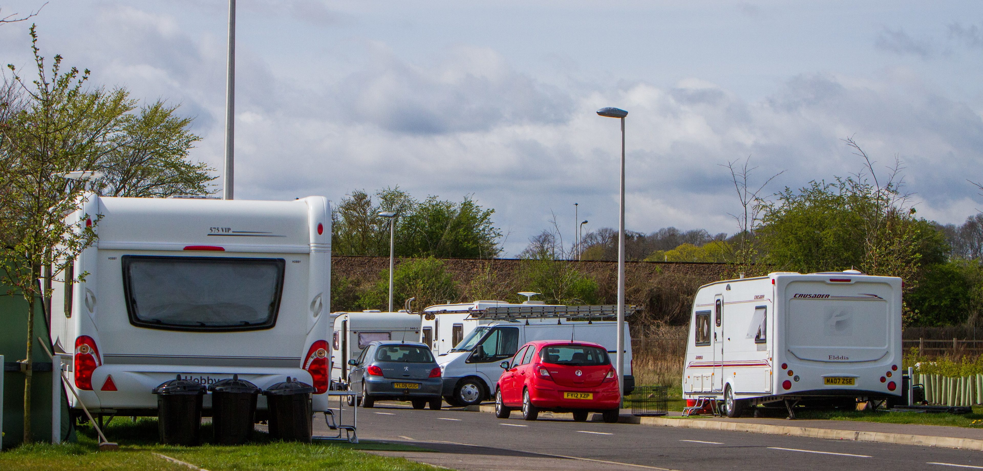 The traveller site at the new Perth Food and Drink Park.