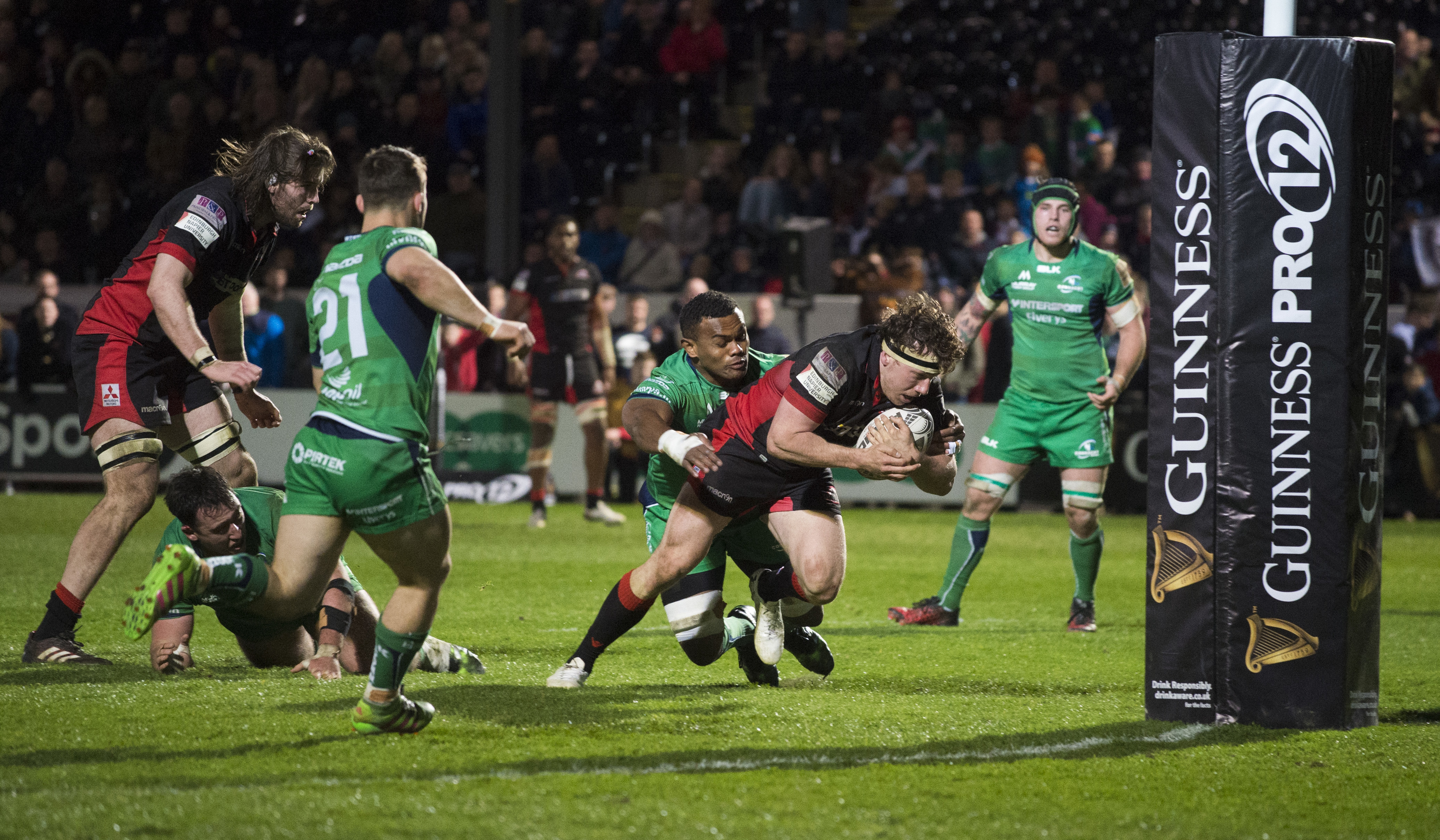 Hamish Watson's try wasn't enough to help Edinburgh overhaul Connacht at Myreside.