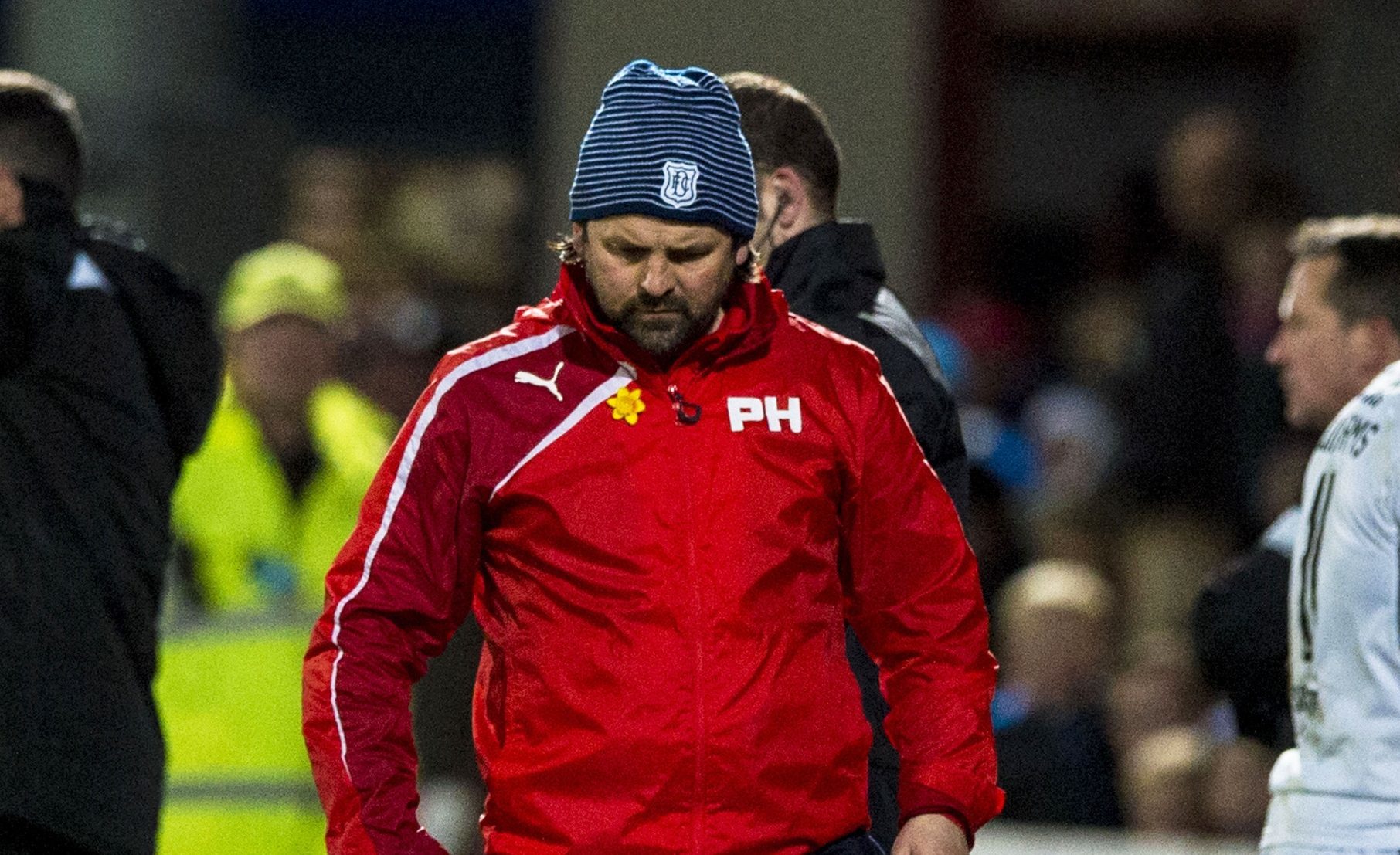 Paul Hartley after the loss to Ross County.