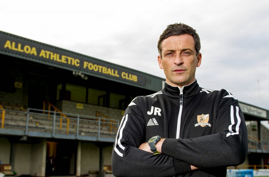 Like Paul Hartley, Ross made his name in management at Alloa.