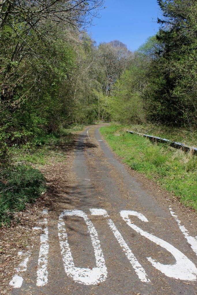 4 - The abandoned section of the A93 in Craighall Gorge - James Carron, Take a Hike