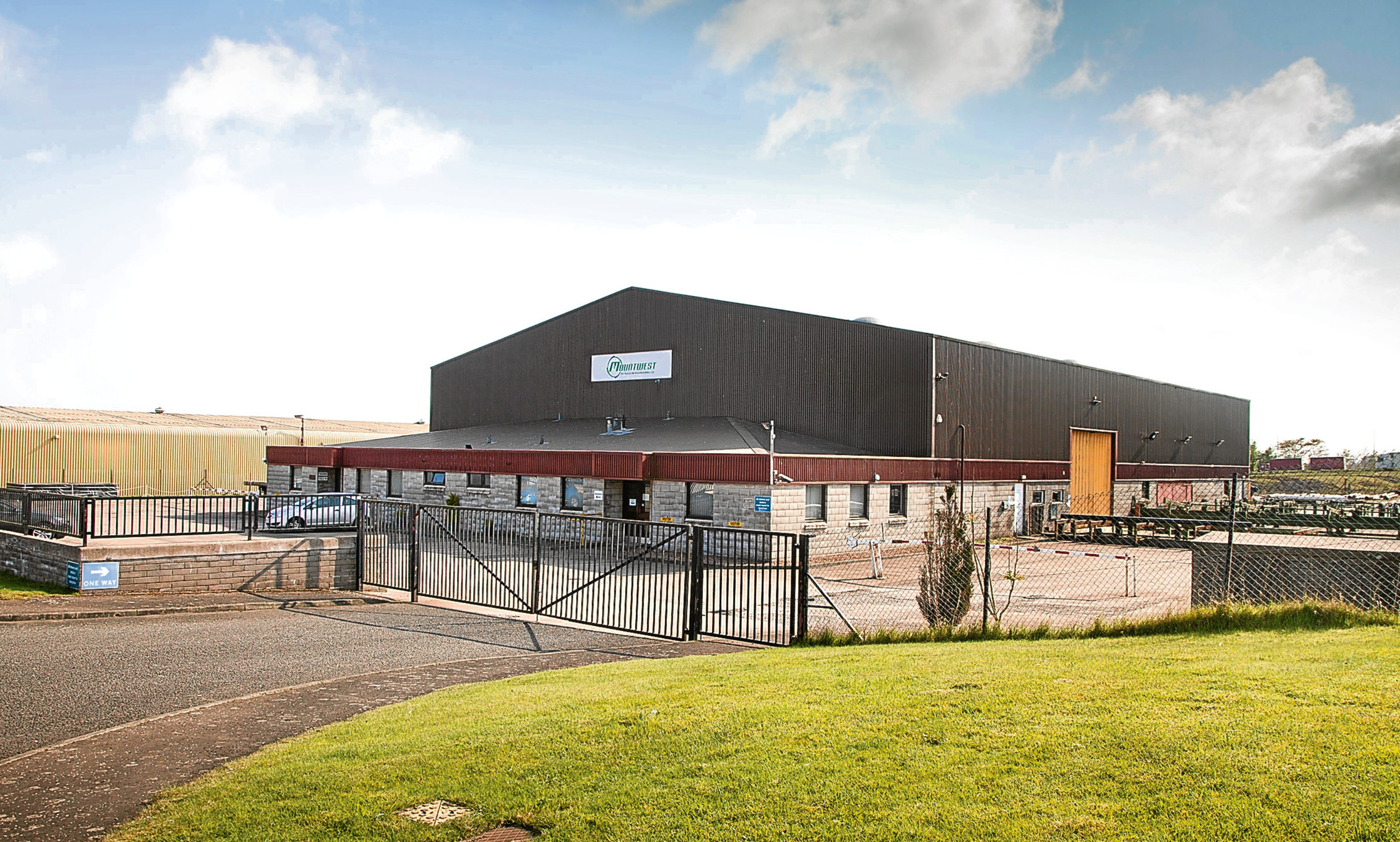 Mountwest Petroleum's premises at Kirkton Industrial Estate, Arbroath