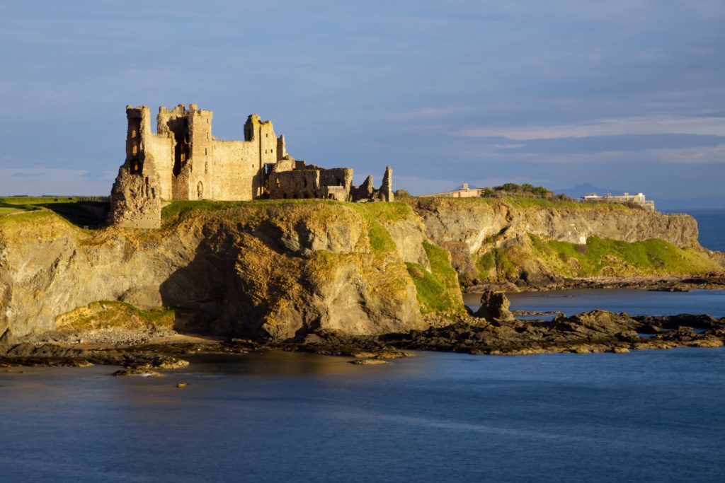 Tantallon Castle is a stone's throw from North Berwick.