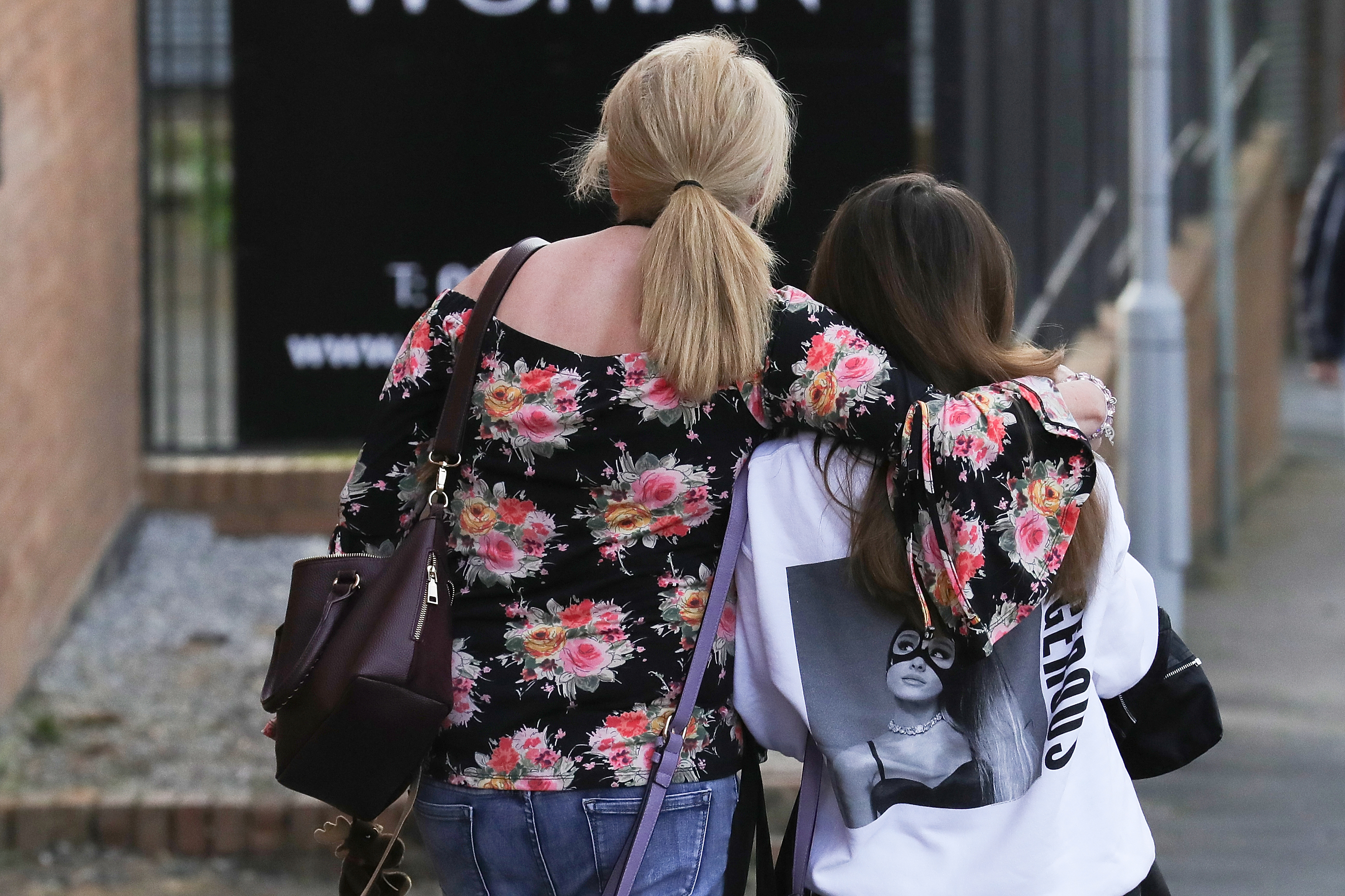 Ariana Grande concert attendees Karen Moore and her daughter Molly Steed, aged 14, from Derby,  were given refuge after last night's explosion at Manchester Arena.