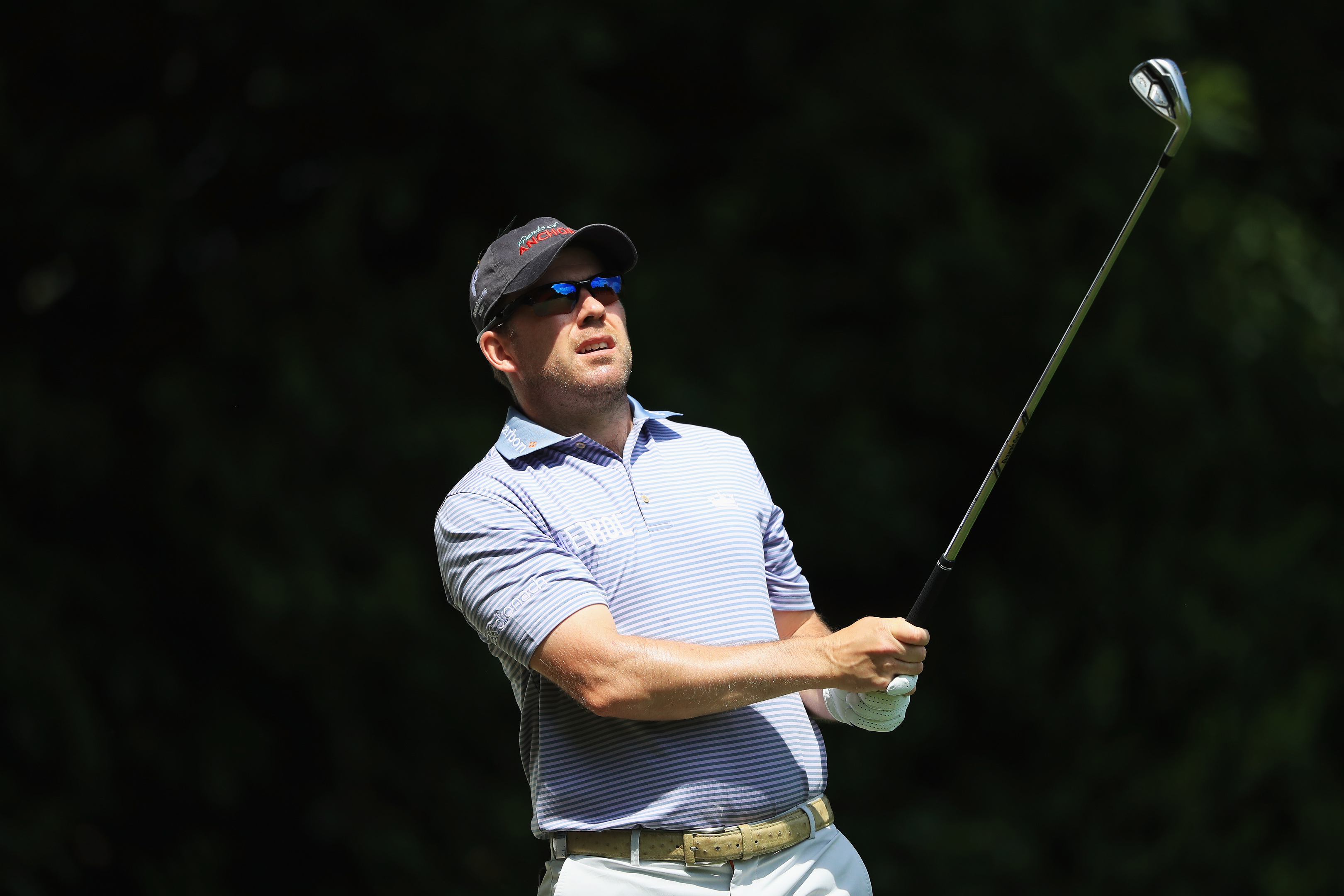 Richie Ramsay enjoying the sunshine at the BMW PGA Championship at Wentworth.