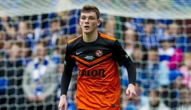 Robertson joined United form Queen's Park 10 years ago. Image: SNS