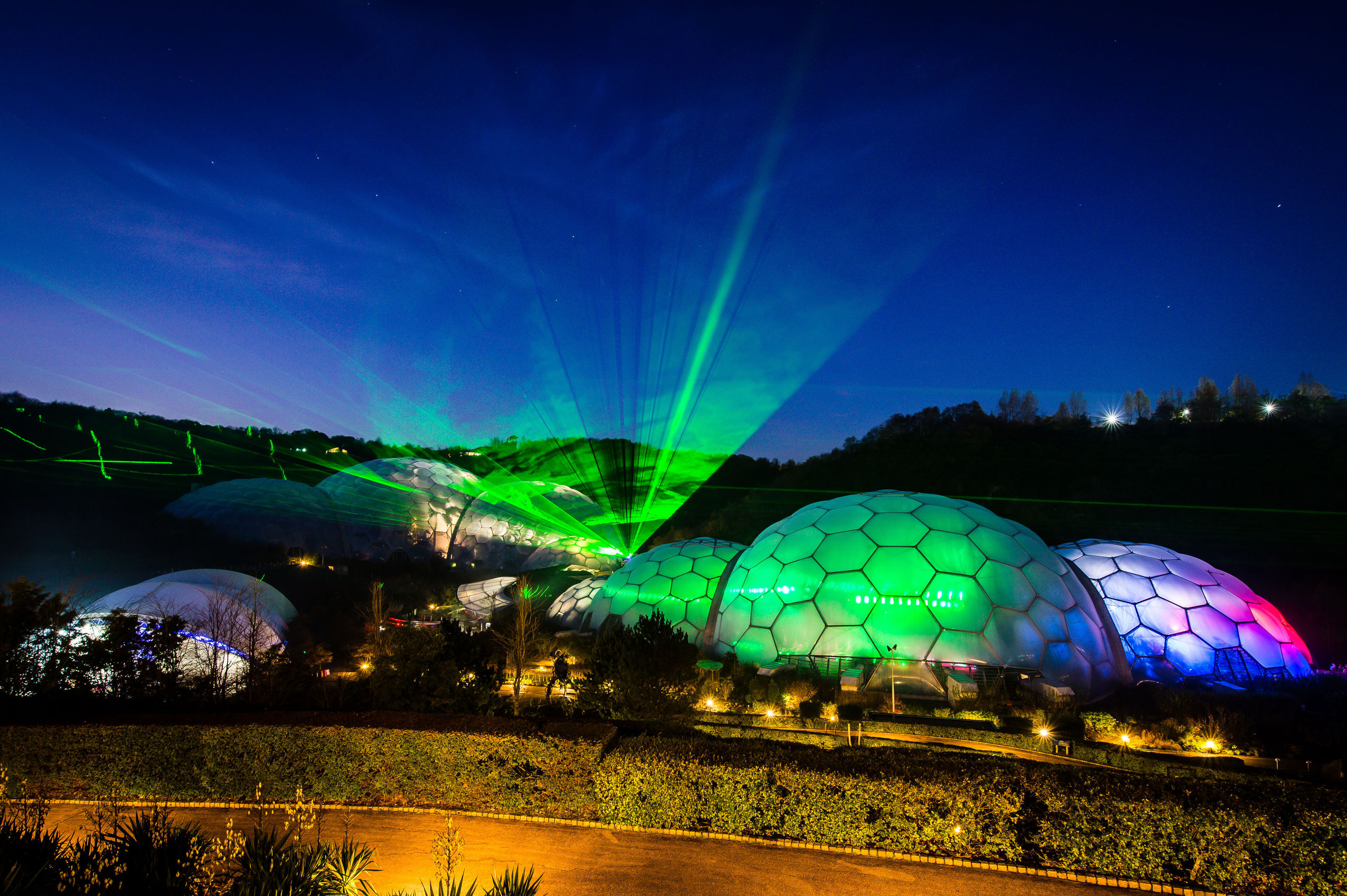 The Eden Project in Cornwall