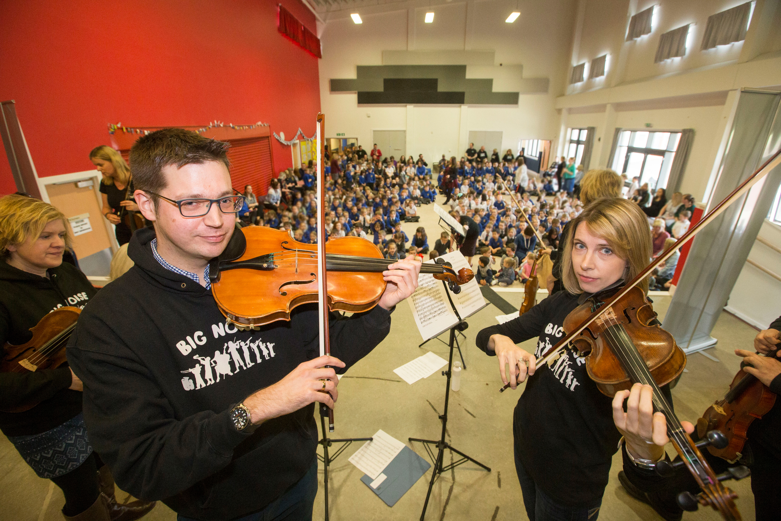 Andy Thorn (left) will head up the Big Noise Douglas programme