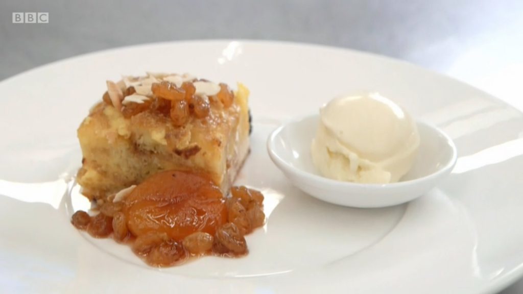 Brodie's take on bread and butter pudding