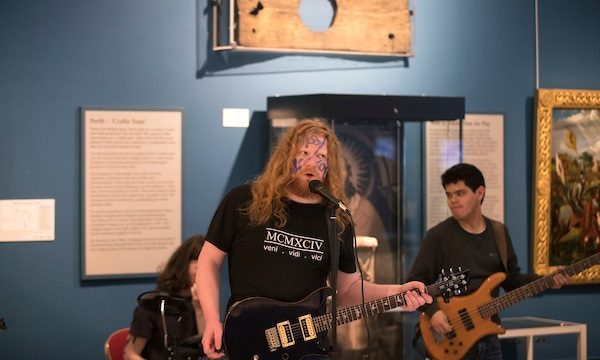 Metal band Cruithin help Culture Perth and Kinross mark its first birthday.