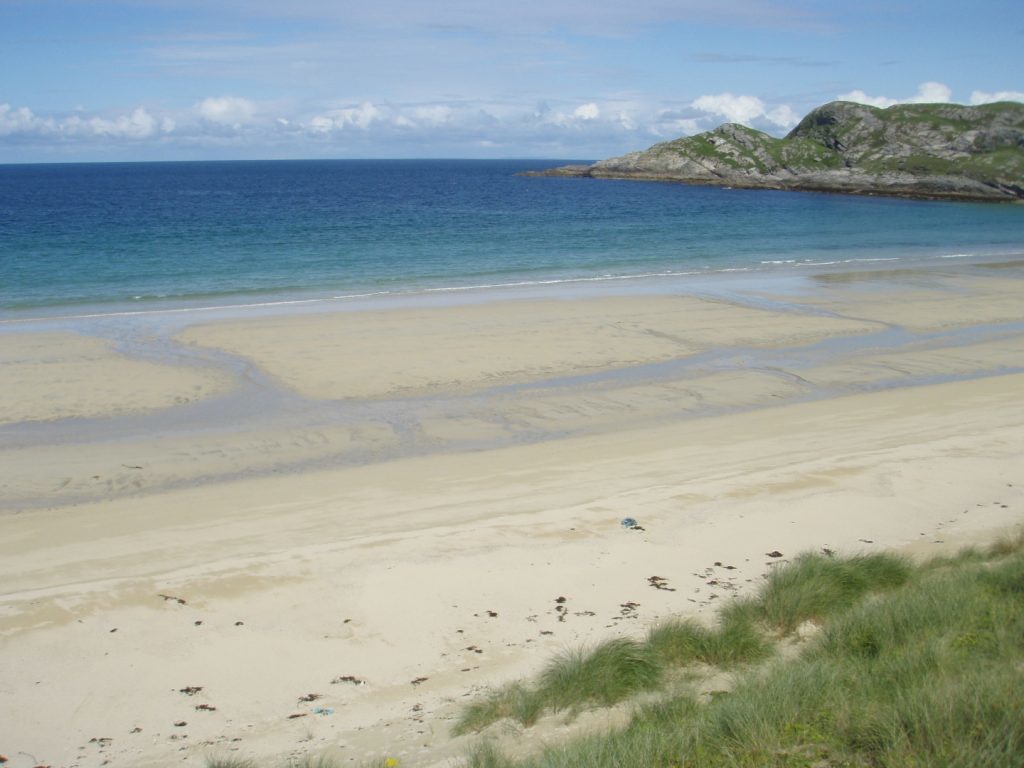 A beach on Coll.