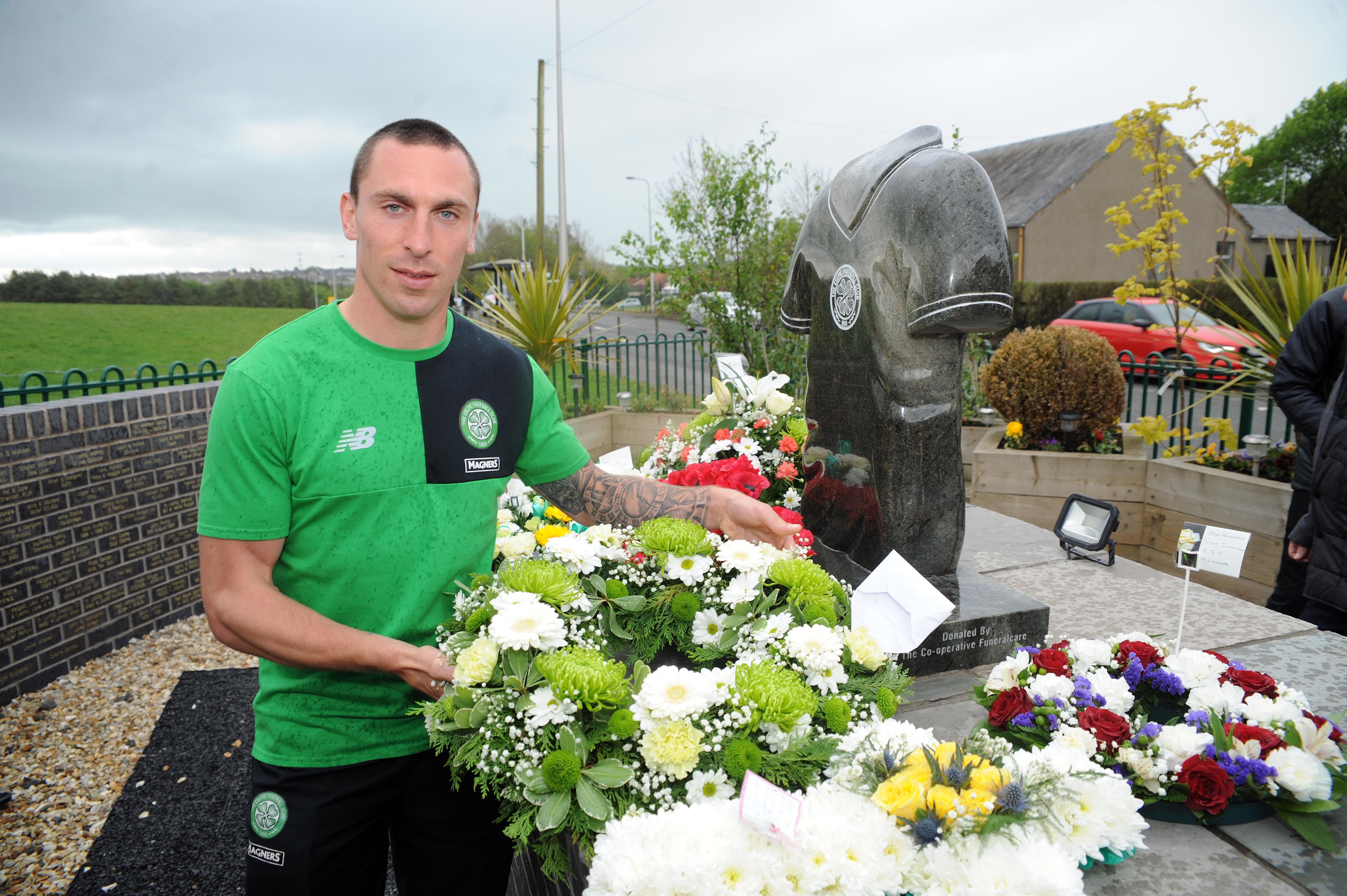 Celtic's Scott Brown remembers Celtic player, Peter Johnstone.
