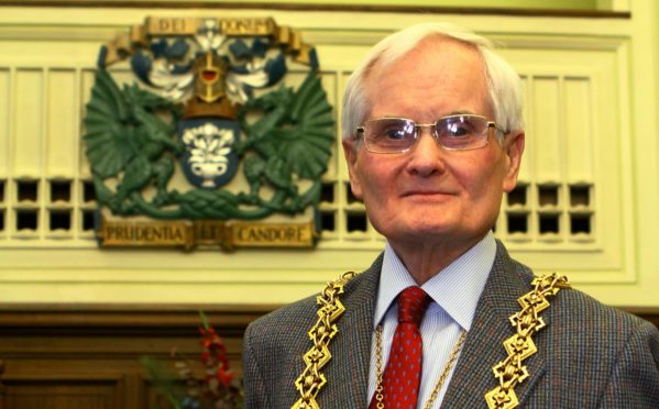 Lord Provost Ian Borthwick.