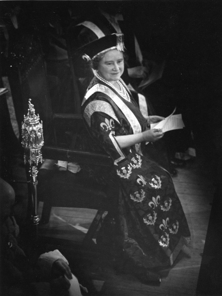 The Queen Mother became Dundee University first Chancellor