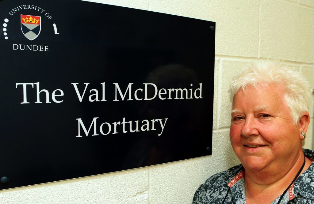 University of Dundee, Morgue named after leading crime writer Val McDermid