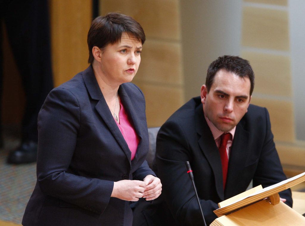 Leader of the Scottish Conservative Party Ruth Davidson 