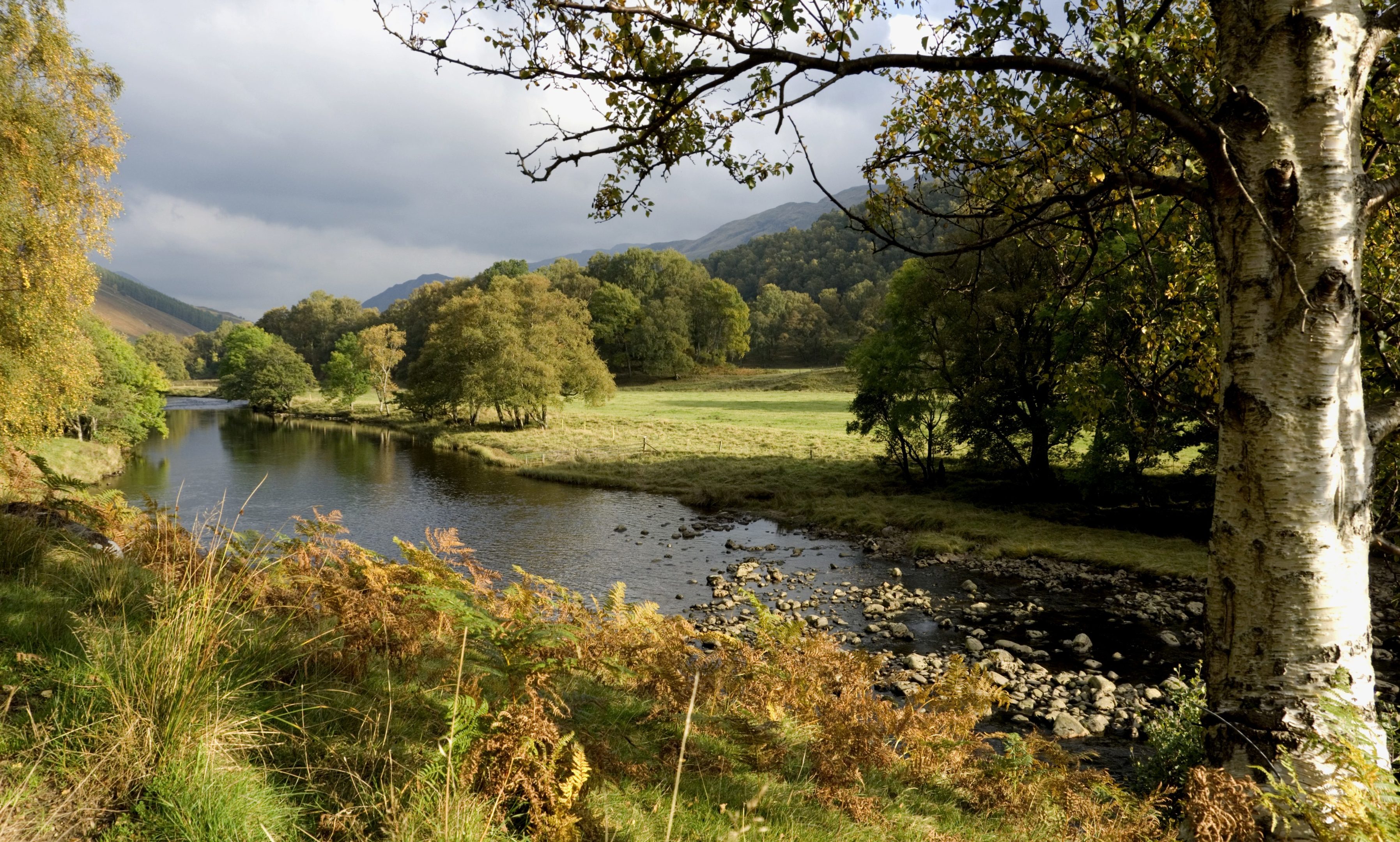 The route is set to wind past Glen Lyon